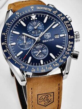 Benyar BY-5140M Quartz Chronograph Watch